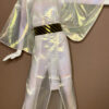 IRIDESCENT SHEER KIMONO