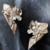 RHINESTONE 80s EARRINGS