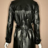 SAINT LAURENT LEATHER TRENCH COAT - Image 4