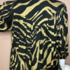 NORMA KAMALI GOLD & BLACK ZEBRA PRINT JUMPSUIT - Image 3