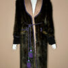 GUCCI BY ALESSANDRO MICHELE RESORT 2019 FAUX FUR SMOKING ROBE COAT