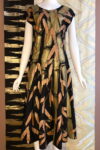 METALLIC PAINTED DRESS